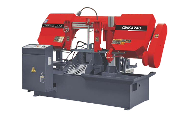 石河镇GWK4240数控双柱卧式带锯床