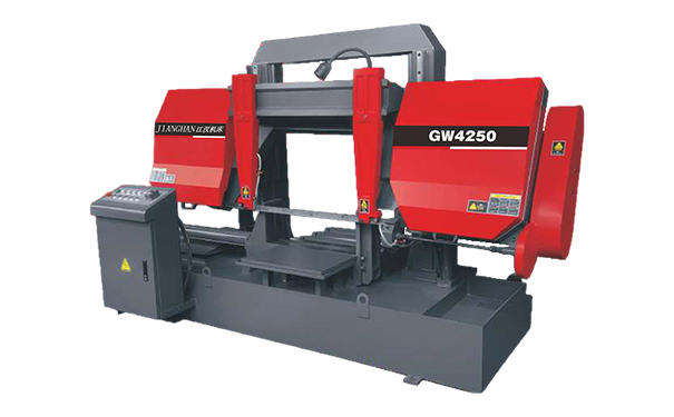 石河镇GW4250双柱龙门卧式带锯床