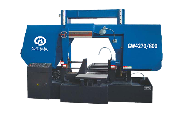 石河镇GW4270/800双柱龙门卧式带锯床